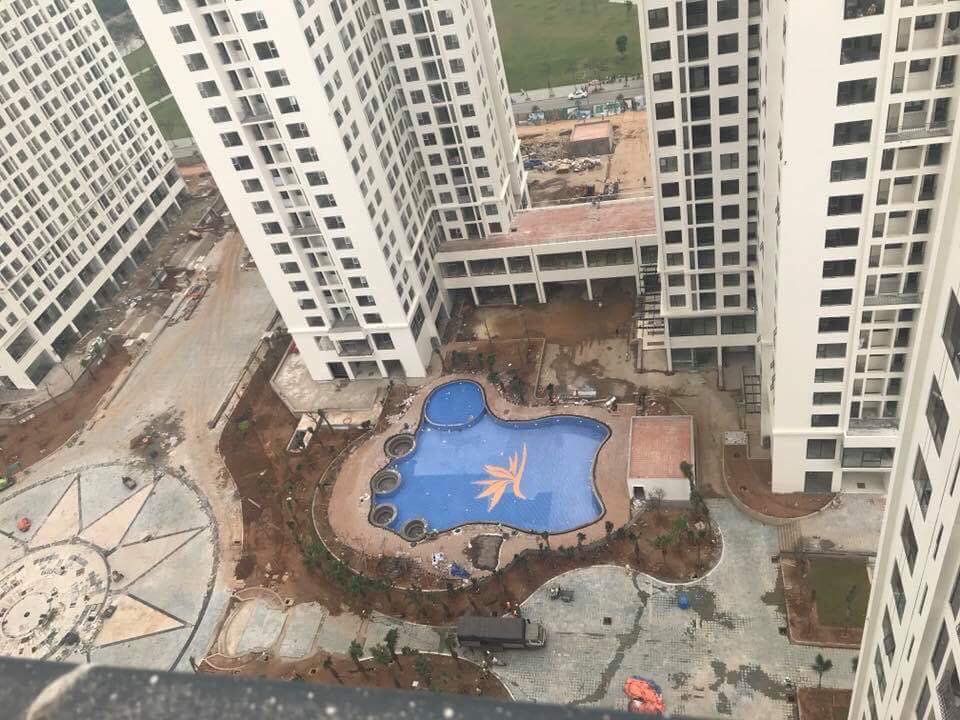 Hồ bơi an bình city đang hoàn thiện- liên hệ để mua căn hộ 0987065557