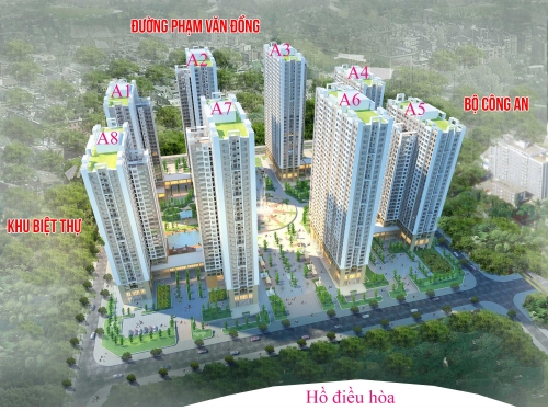 Cho thuê căn hộ chung cư AN BÌNH CITY - Phạm Văn Đồng