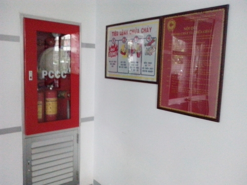 Hệ thống phòng cháy chữa cháy tại chung cư An Bình City